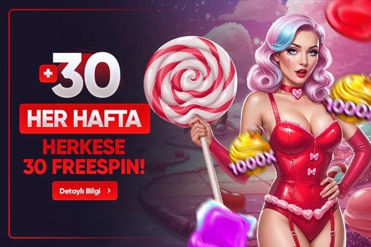 Kareasbet haftalık freespin bonusu