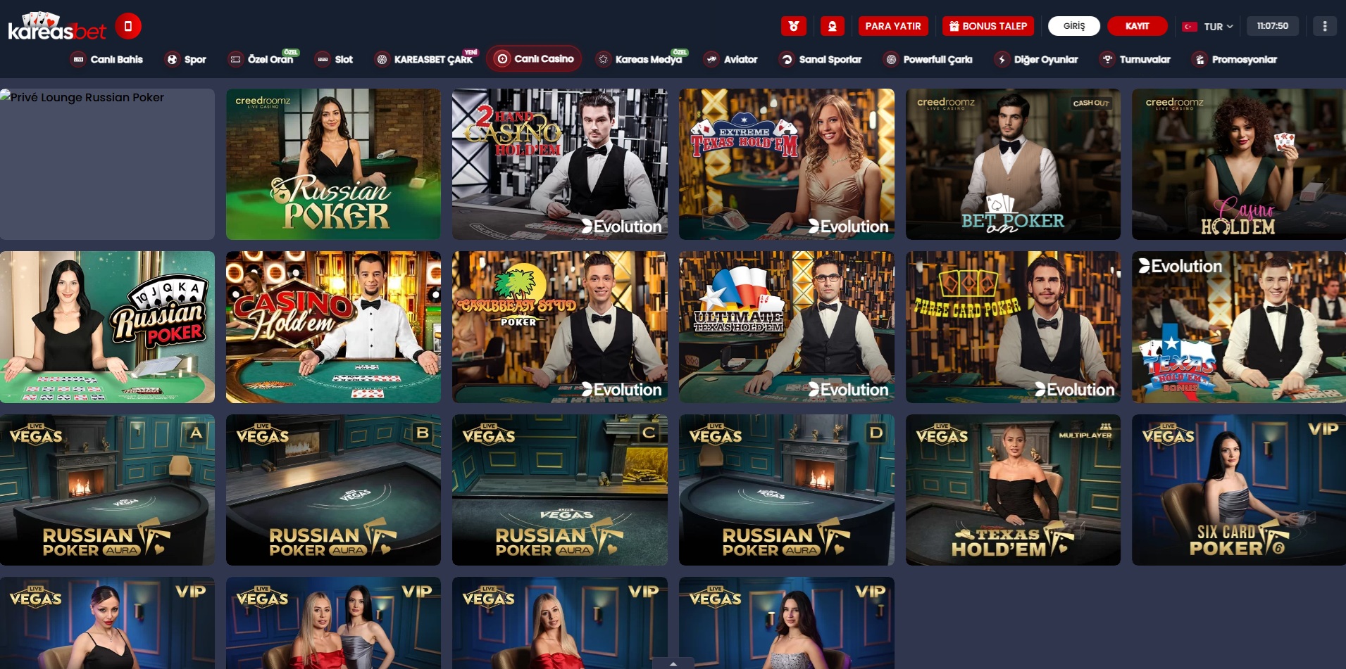 kareasbet poker