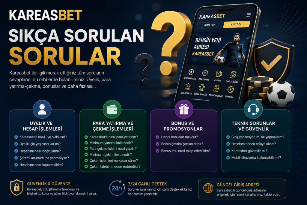 kareasbet sıkça sorulan sorular